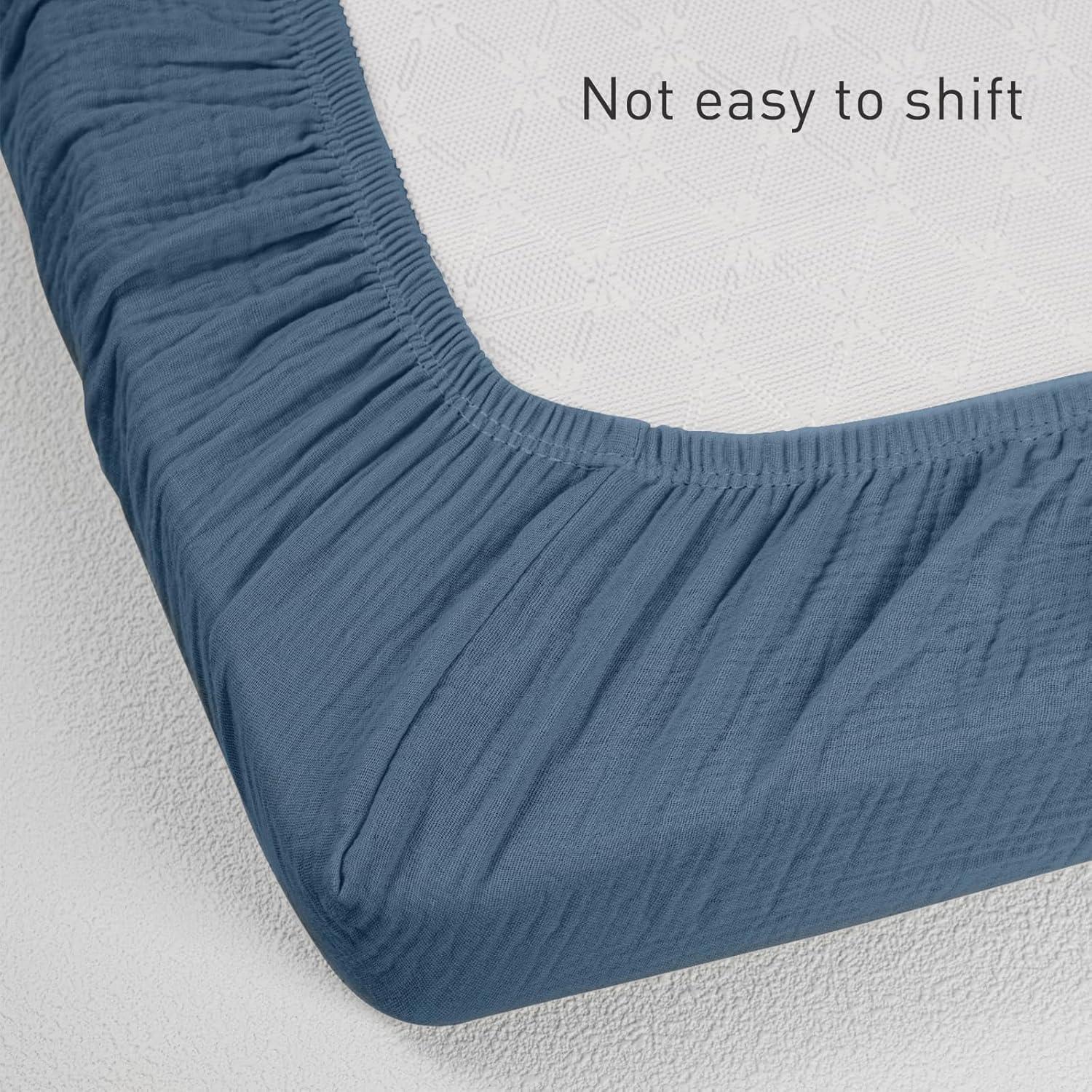 Sábanas de Muselina LYRICHOM BABY para Cuna Mini - 2 Piezas