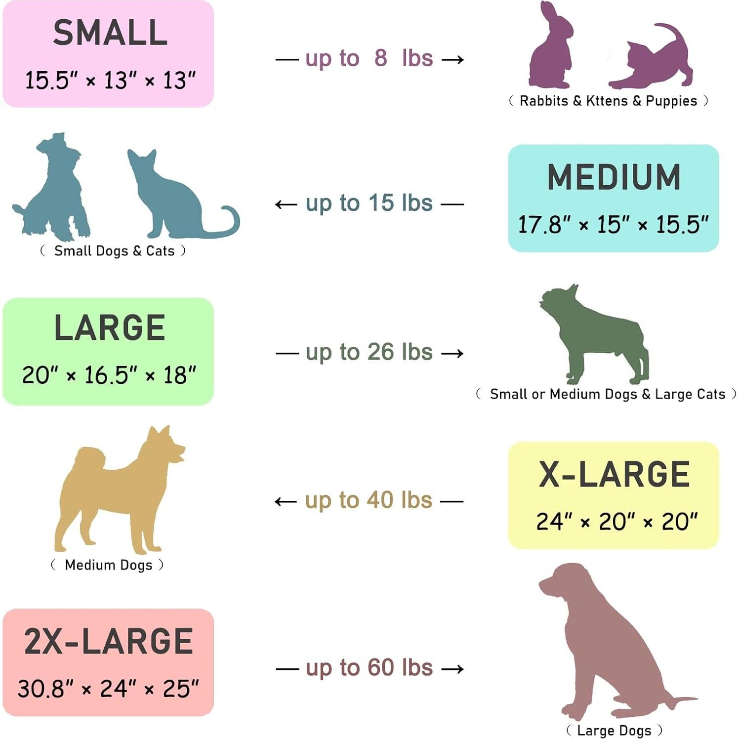 Casa para Perros y Gatos Jiupety Tamaño S Marrón 39x33 cm