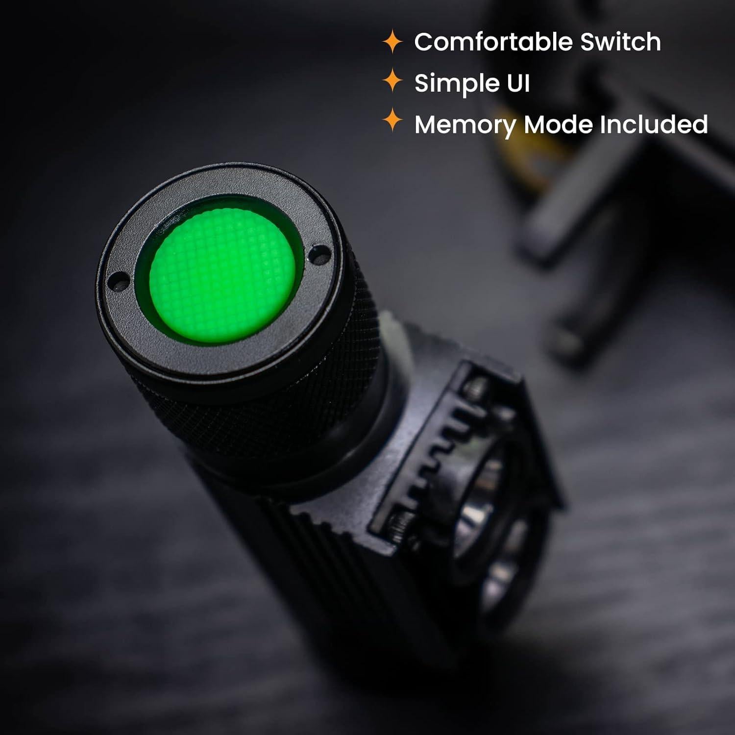 Linterna Frontal Sofirn D25S 1200 Lúmenes Recargable LED