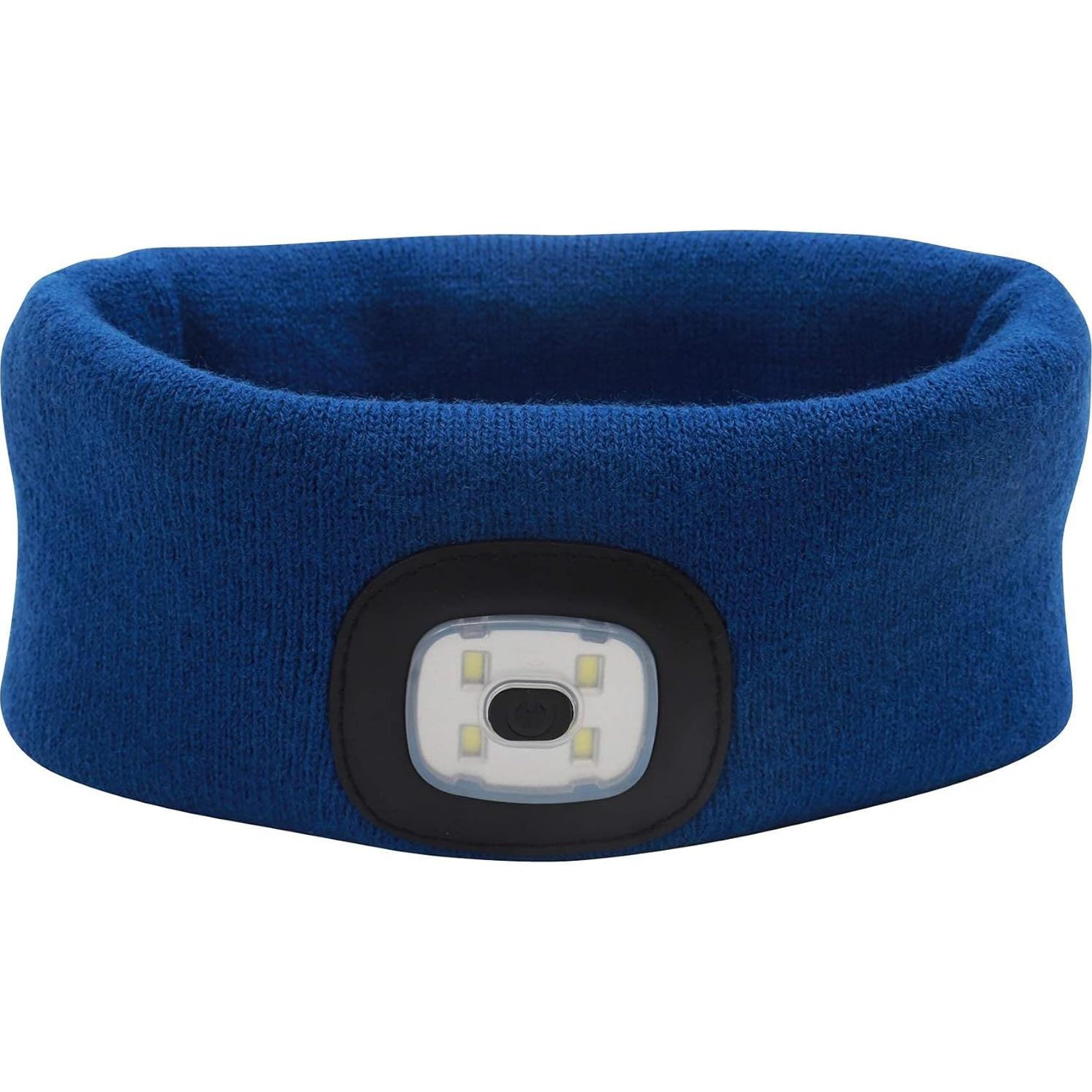 Diadema Linterna LED Head Lightz - Azul Galaxia - Recargable