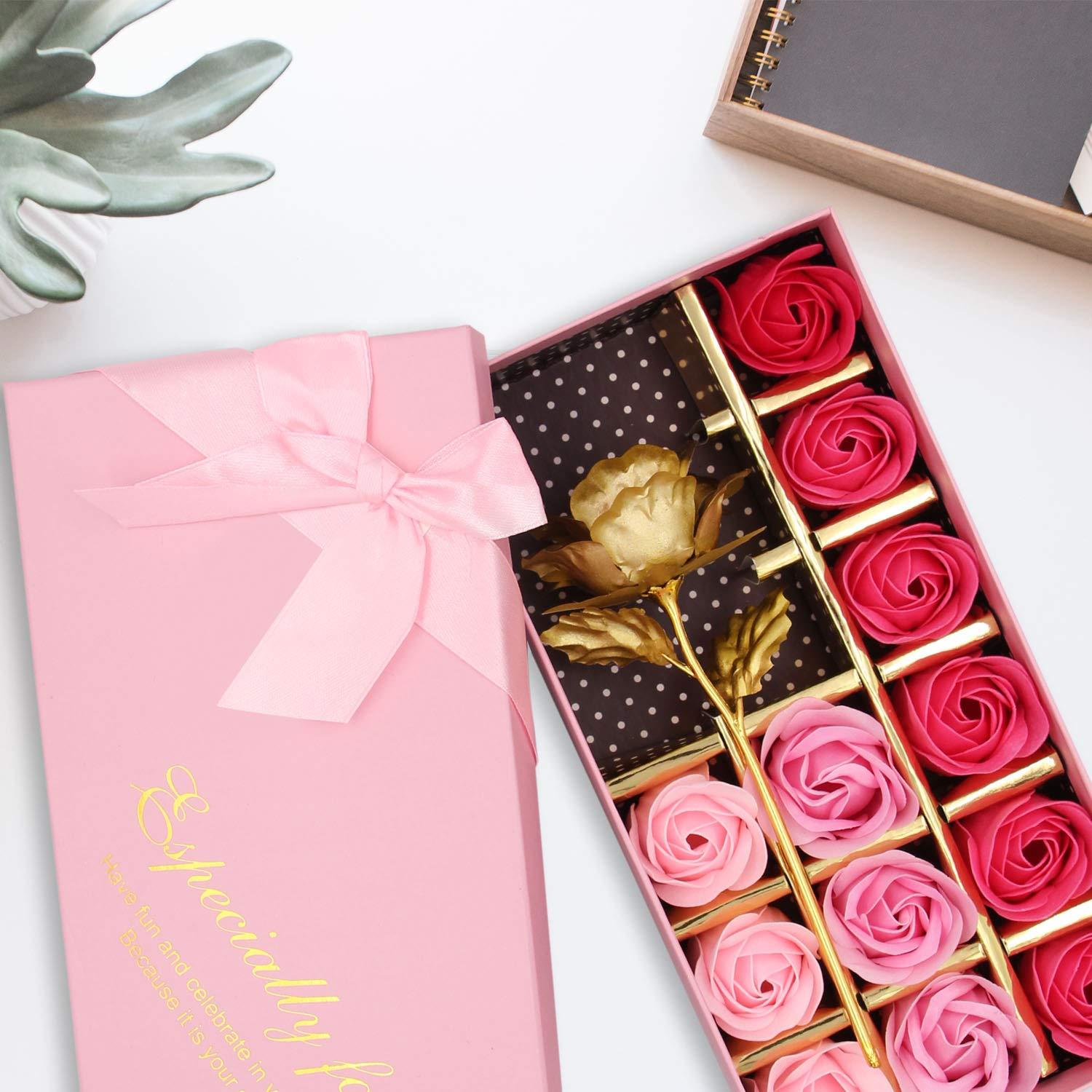 Set de Jabón Floral Rosa Rotumaty - 12 Piezas Aromáticas