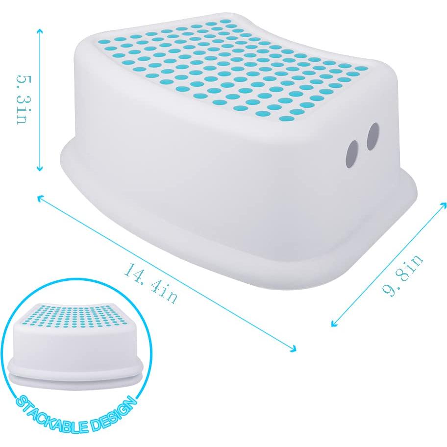 Escalera Antideslizante para Niños Tiawudi - 2 Paquetes Azul