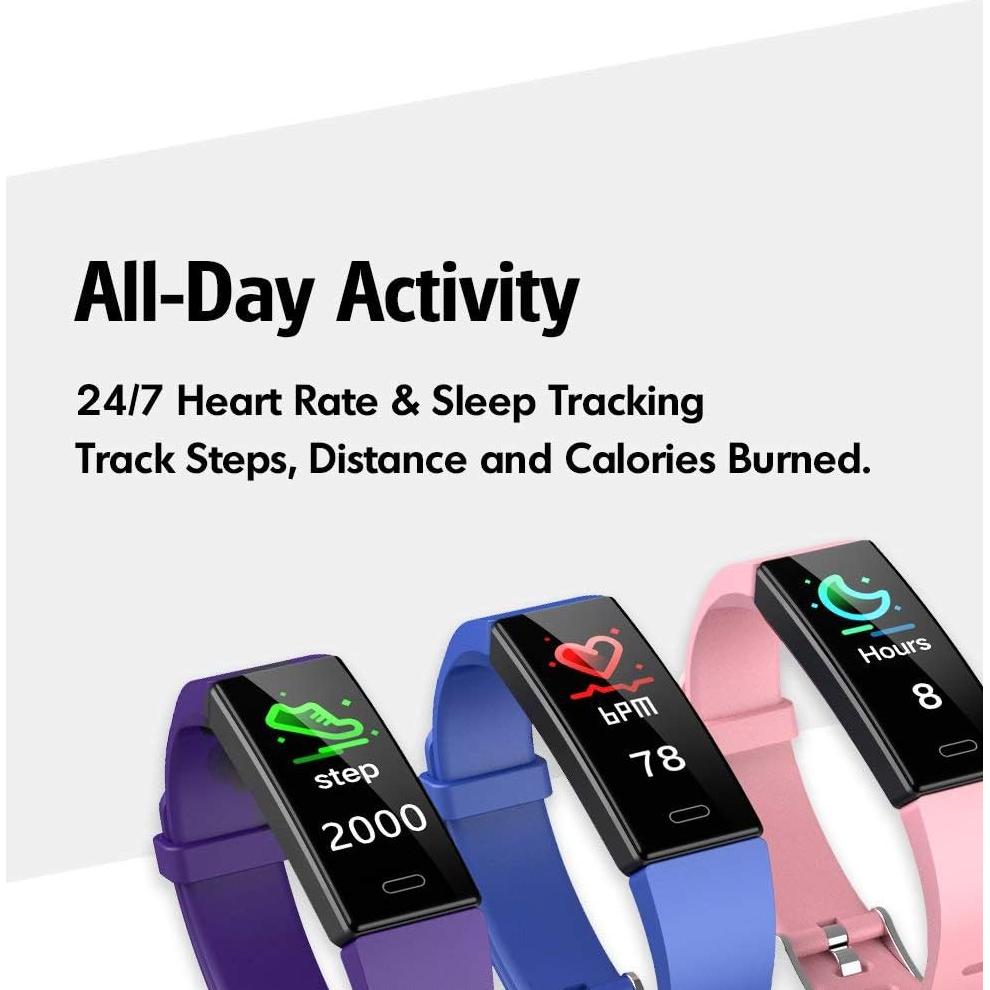Rastreador de Fitness ZURURU Y39 con Monitor de Sueño y GPS