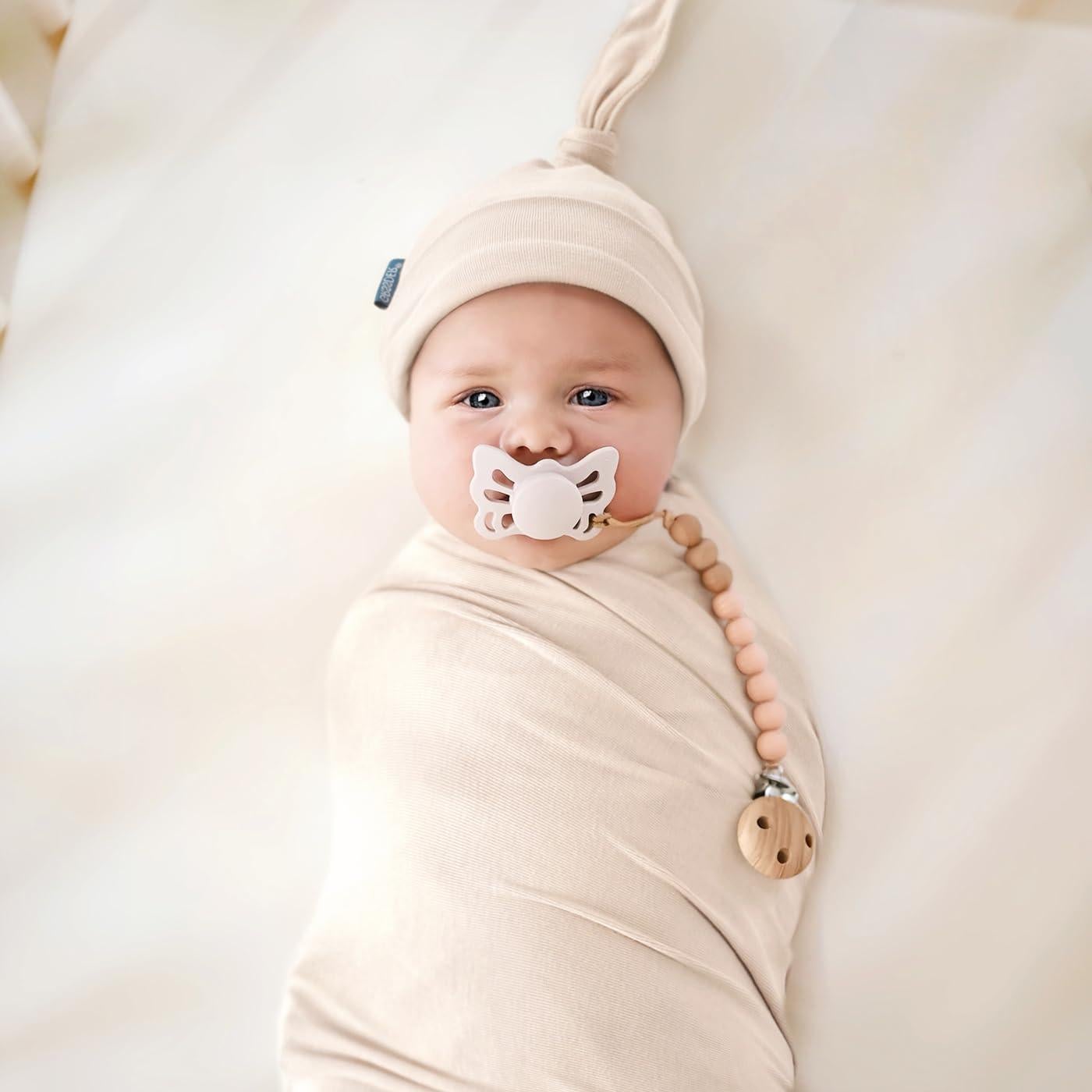 Manta de Envuelo GRSSDER para Recién Nacidos 83.82x111.76 cm