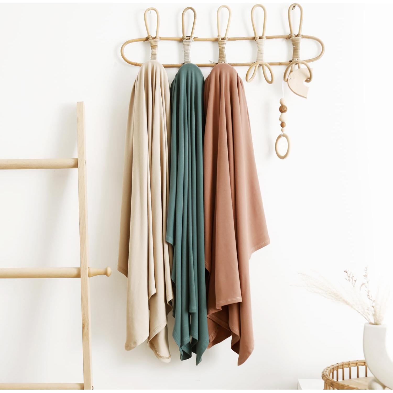 Manta de Envuelo GRSSDER para Recién Nacidos 83.82x111.76 cm