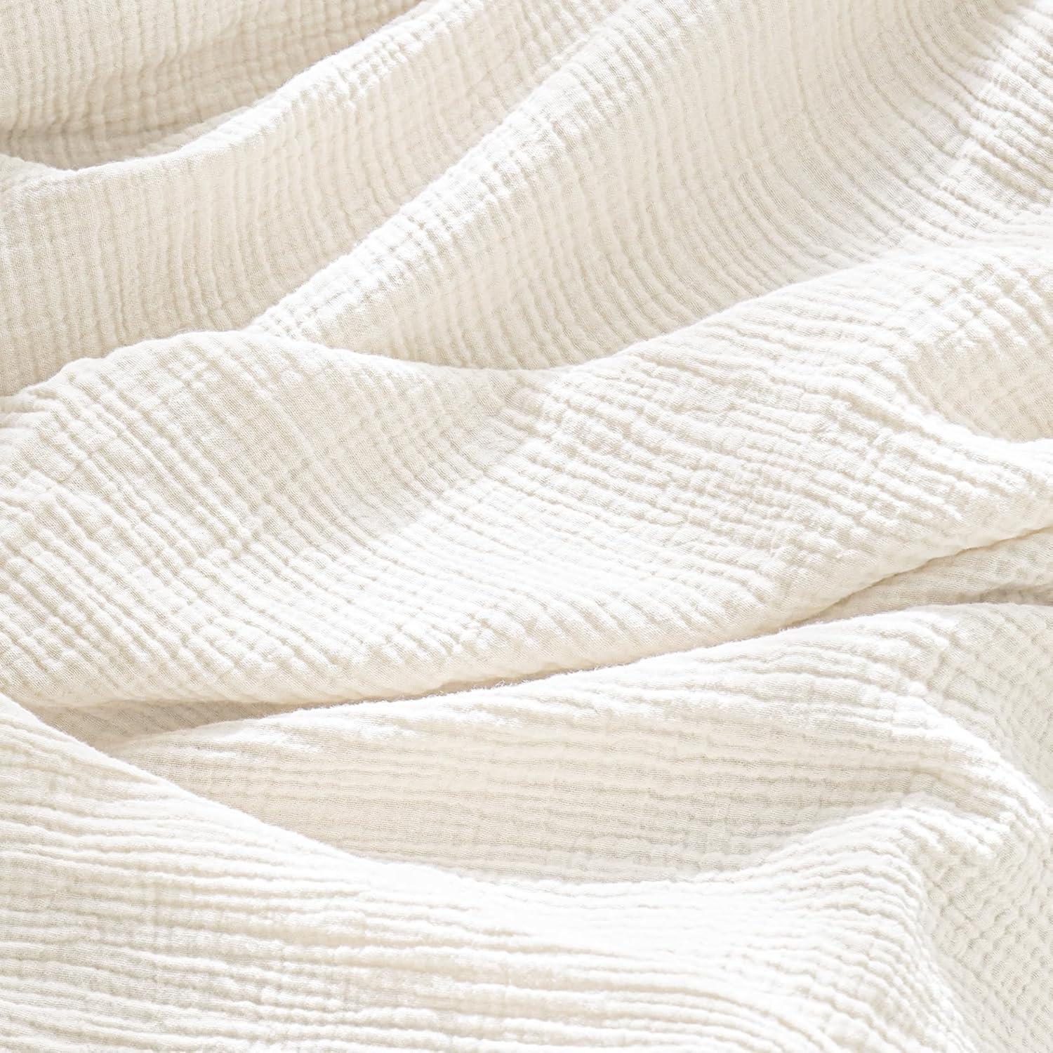 Paños de Eructo para Bebés Konssy - 6 Pack 100% Algodón Grande