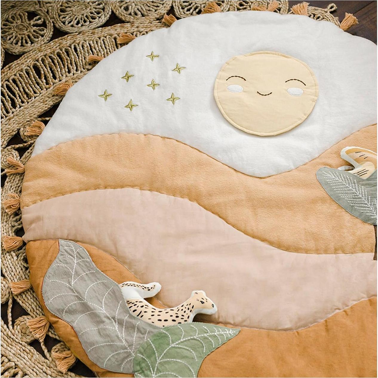 Alfombra de Actividad Crane para Bebés 91x91 cm Safari