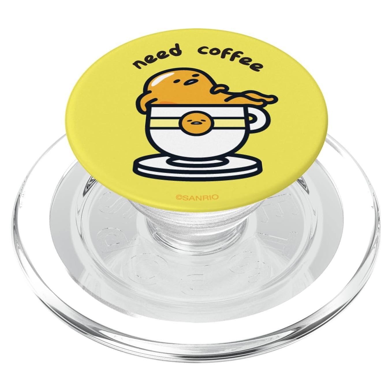 PopSocket MagSafe Gudetama para iPhone 12/13/14 - Transparente