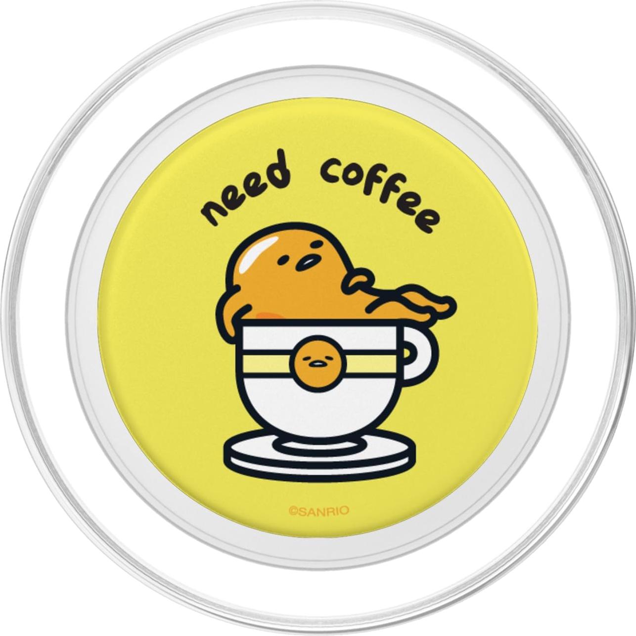 PopSocket MagSafe Gudetama para iPhone 12/13/14 - Transparente