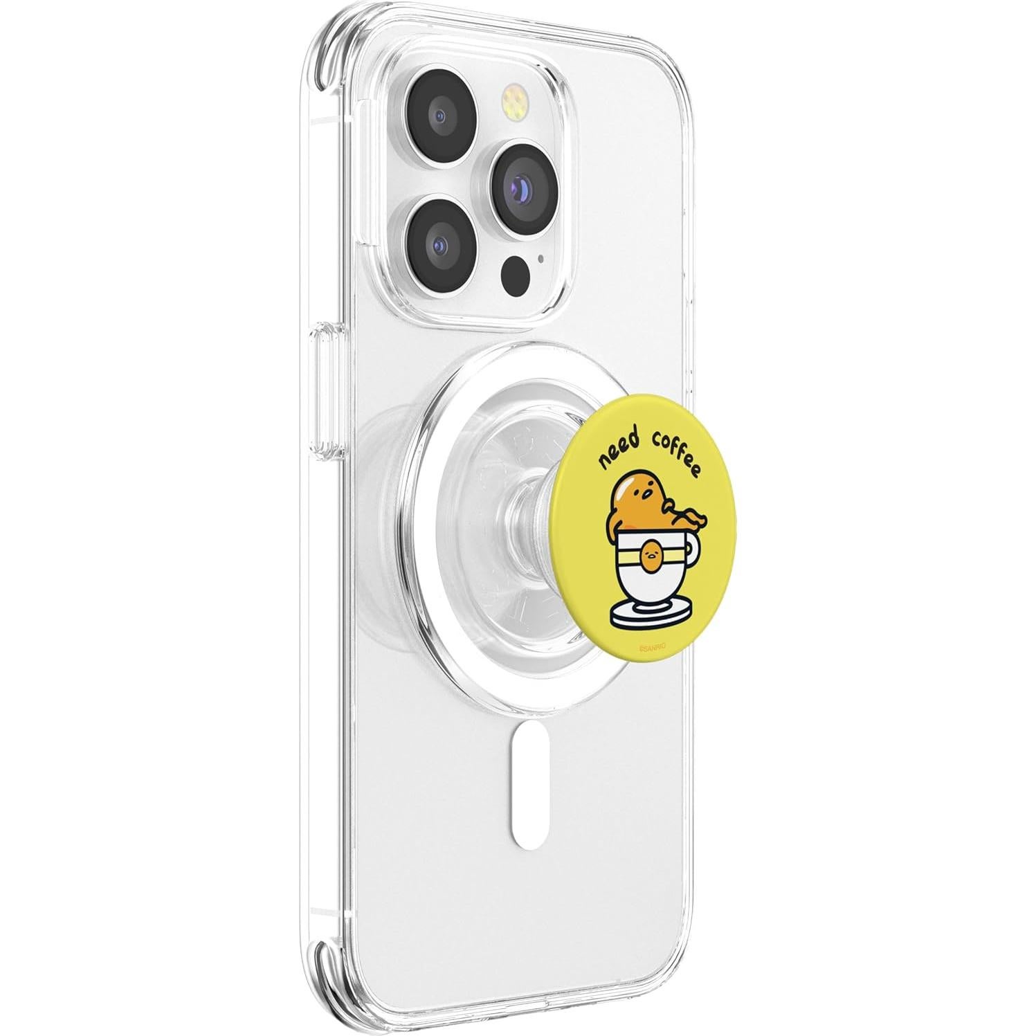 PopSocket MagSafe Gudetama para iPhone 12/13/14 - Transparente