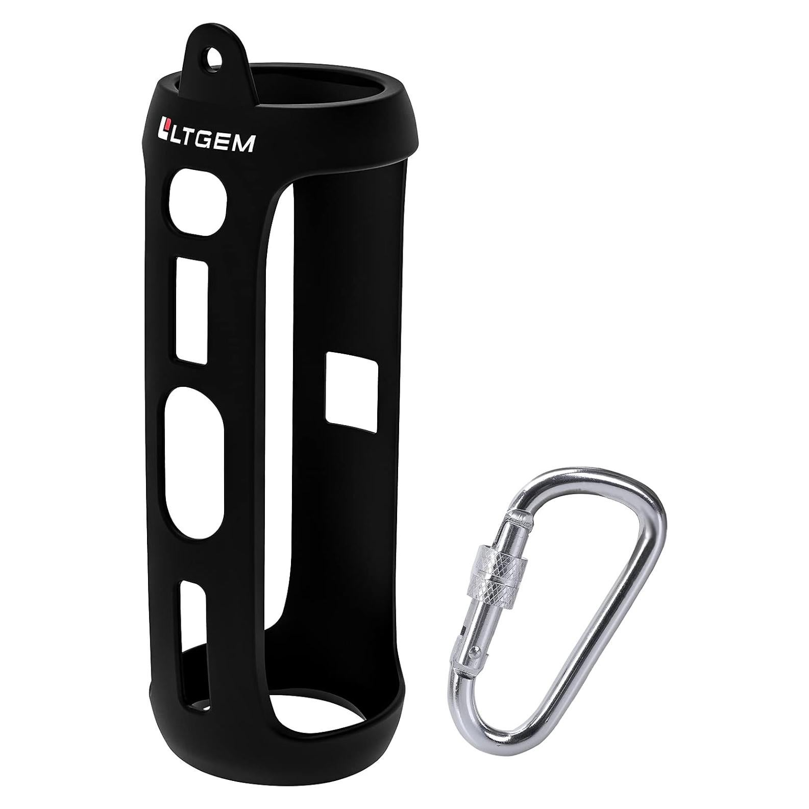 Funda de Silicona LTGEM Impermeable para JBL Flip 5 - Negra