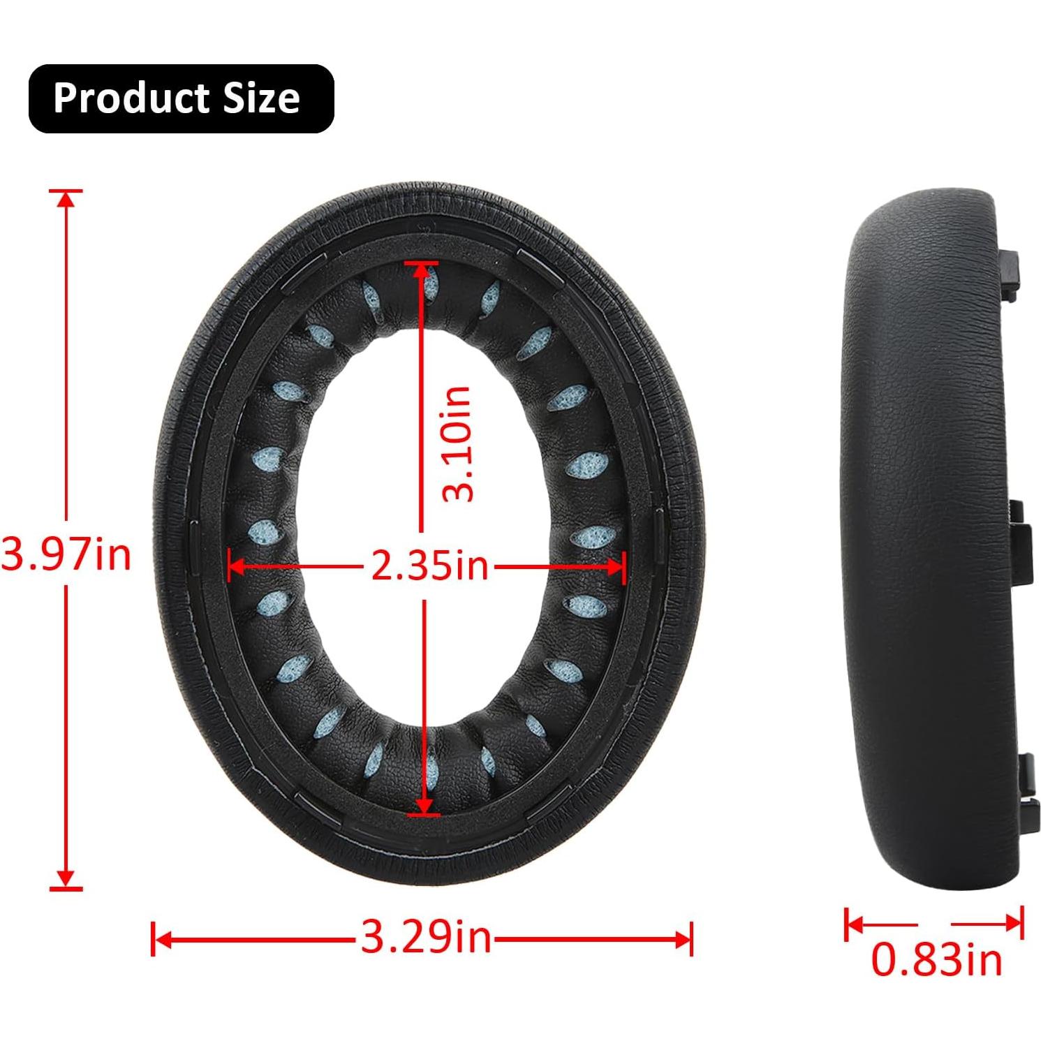 Almohadillas de Reemplazo Earrock para Auriculares Bose QC Ultra