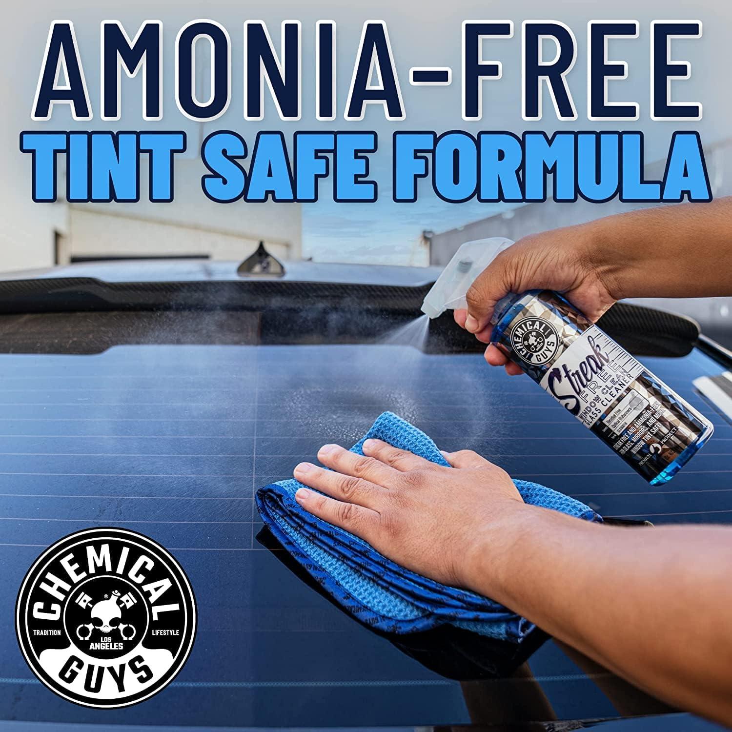 Limpiador de Vidrios Sin Rayas Chemical Guys 473 ml + 3 Toallas
