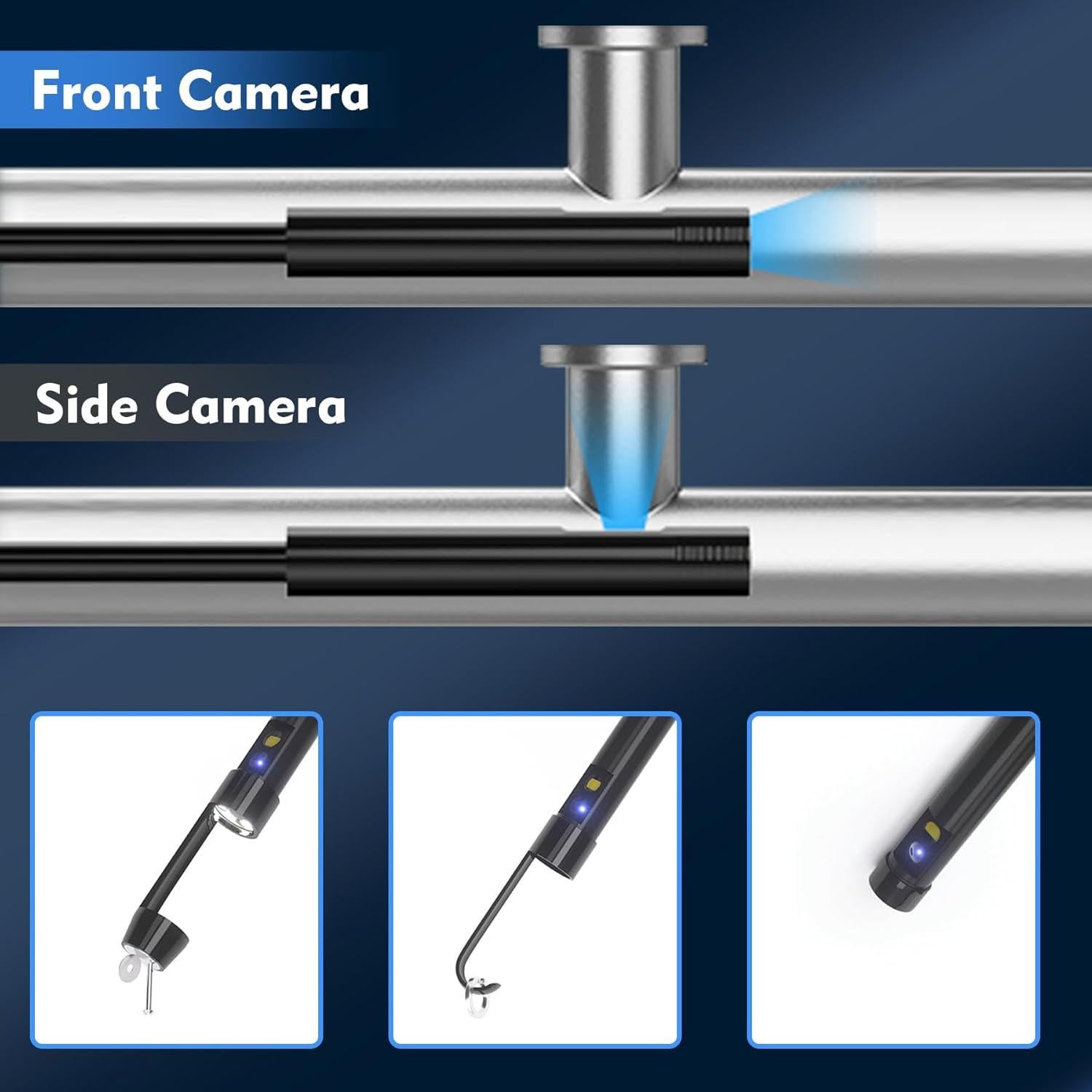 Cámara Endoscópica Ginocaco Doble Lente 4.3" HD IP67