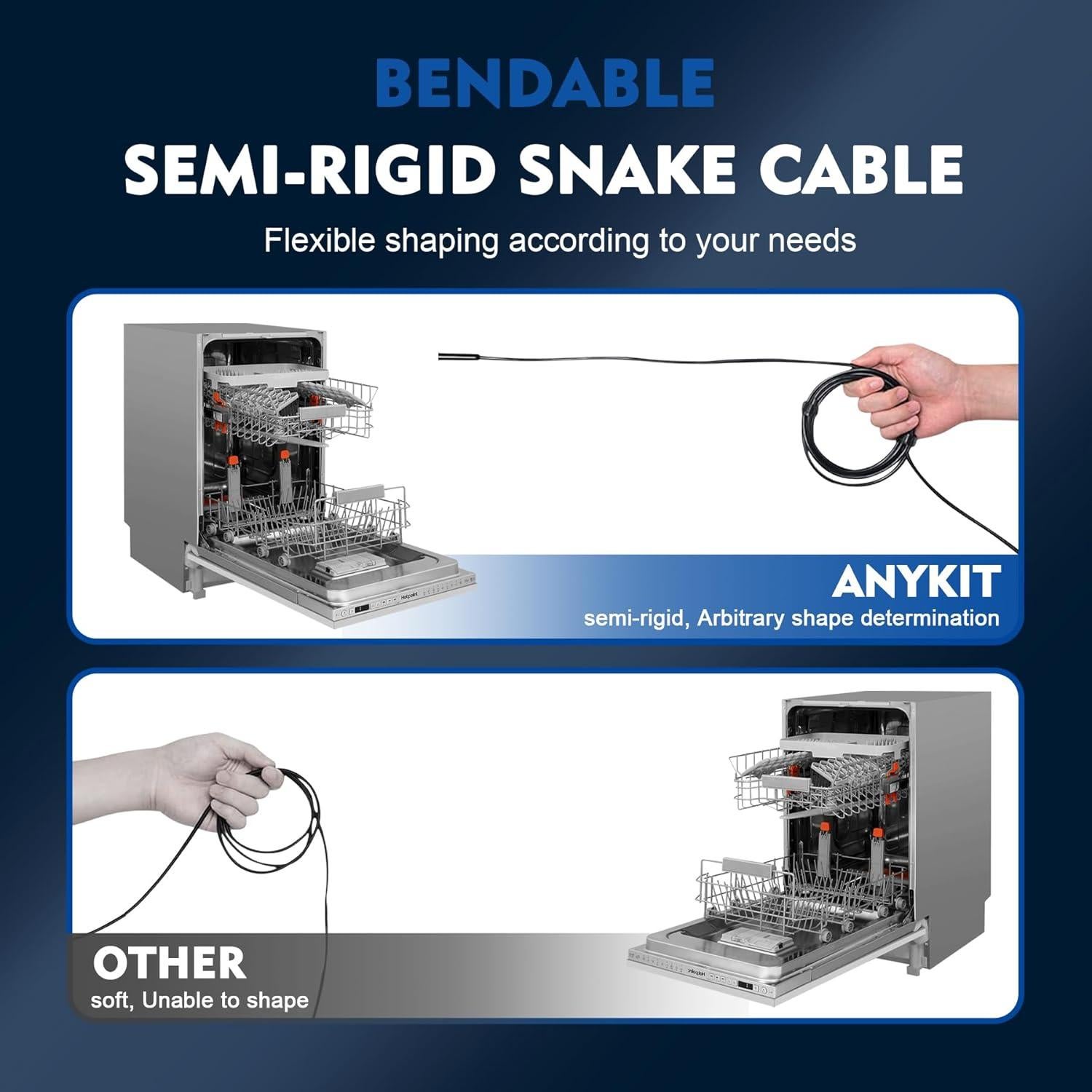 Cámara Endoscópica Ginocaco Doble Lente 4.3" HD IP67