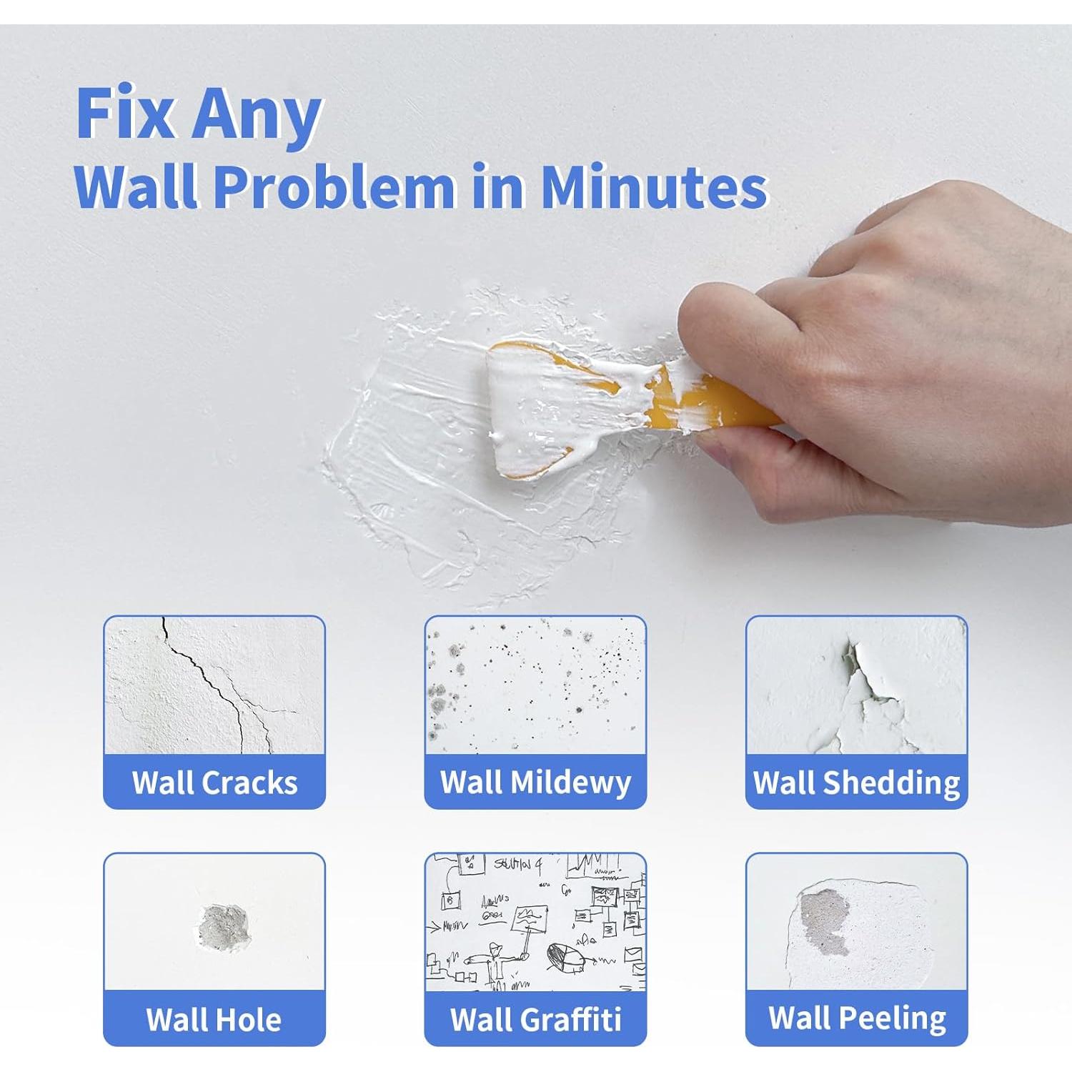 Kit de Reparación de Paredes YKF 18Oz con Raspador Profesional