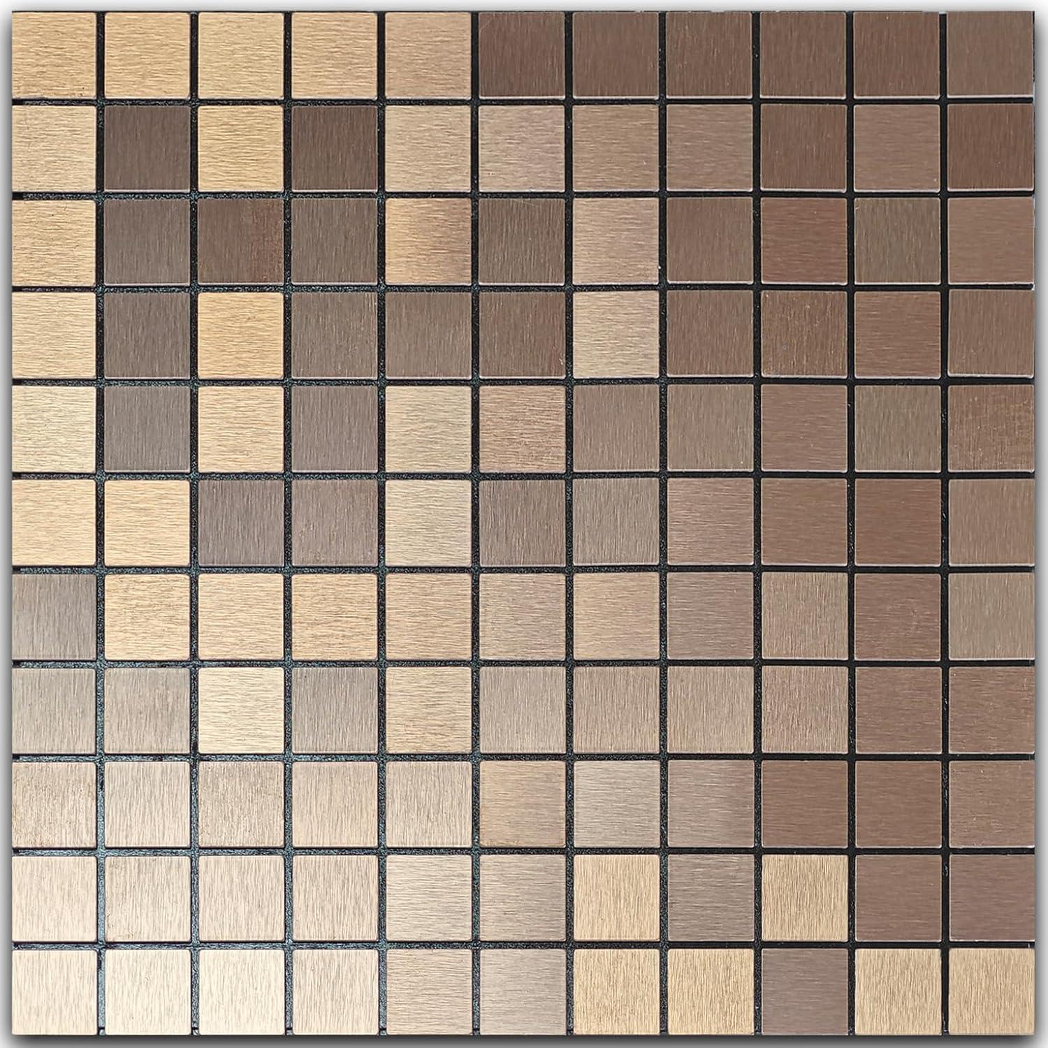 10 Calcomanías de Pared Autoadhesivas Sanyeskkiy Cobre