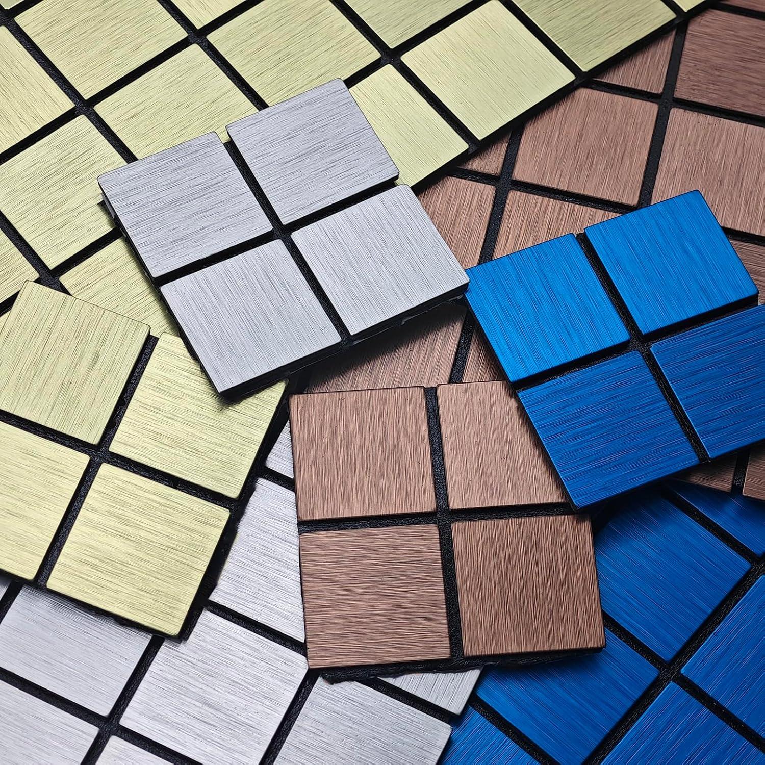 10 Calcomanías de Pared Autoadhesivas Sanyeskkiy Cobre