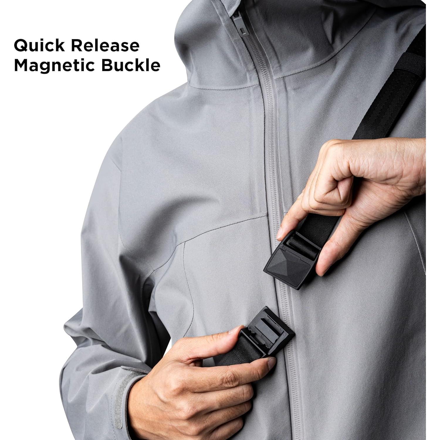 Estuche Tecnológico ALPAKA Negro - Organizador de Cables Impermeable