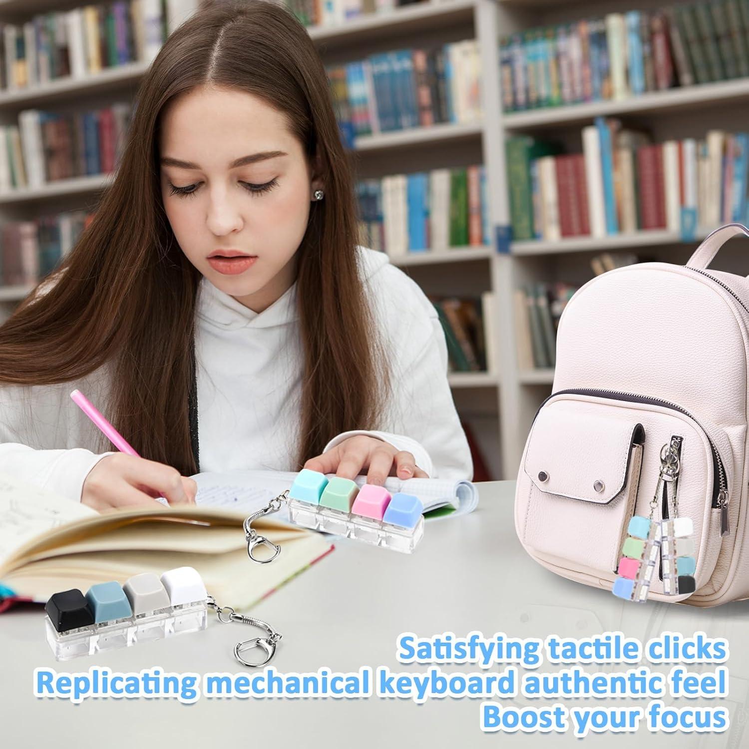 Juguete Antiestrés de Teclado MSBRCH - 2 Piezas Silencioso