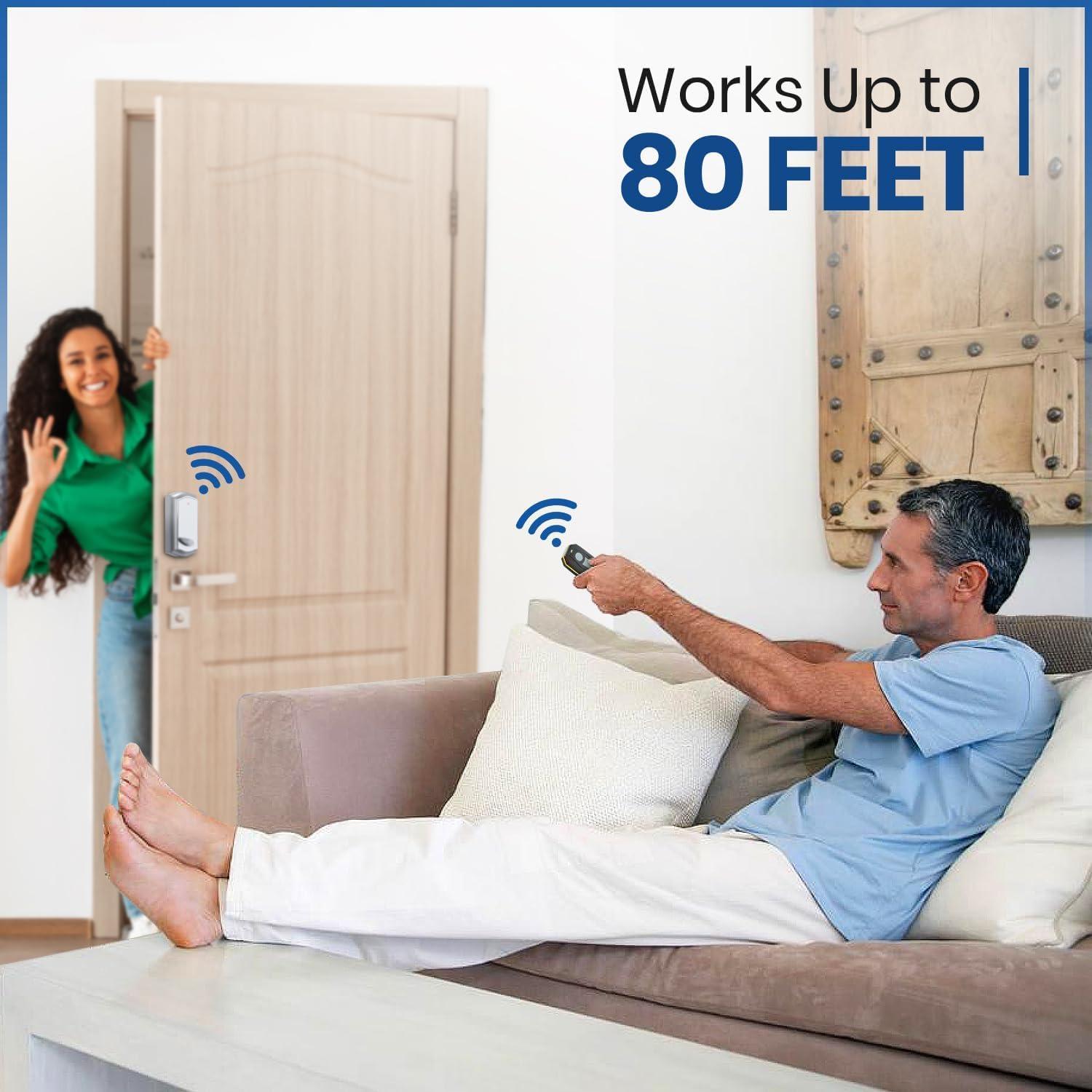 Cerradura Inteligente InstaLock Plata Cepillada - Sin Llave