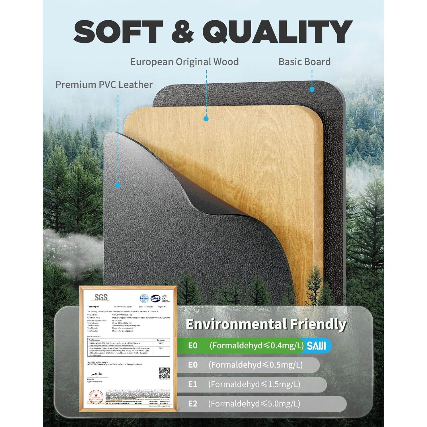 Mesa de bandeja para TV SAIJI F2-B - Ajustable 6 alturas, 54.4 kg