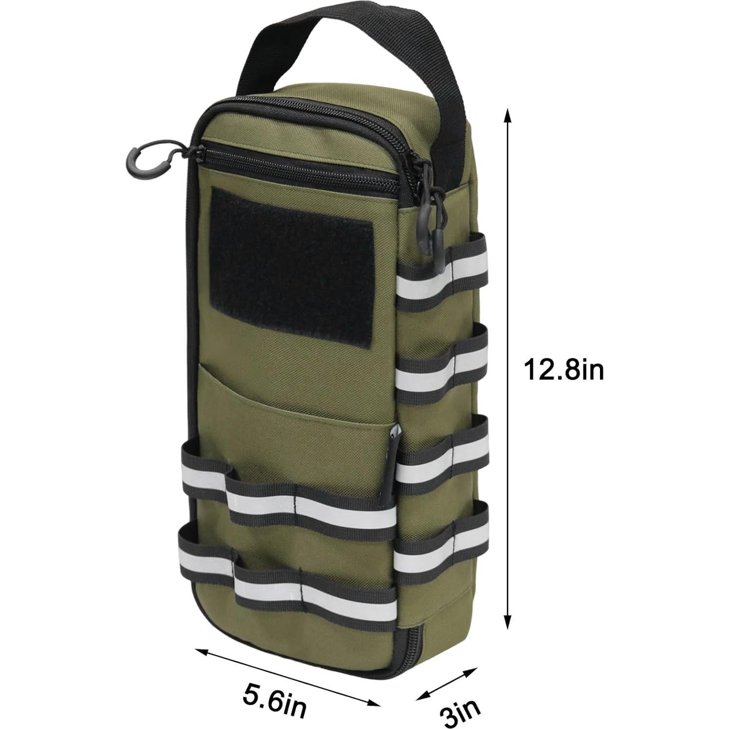 Bolsa de Herramientas Táctica JLDTOP Verde Militar 32.5x14.2cm