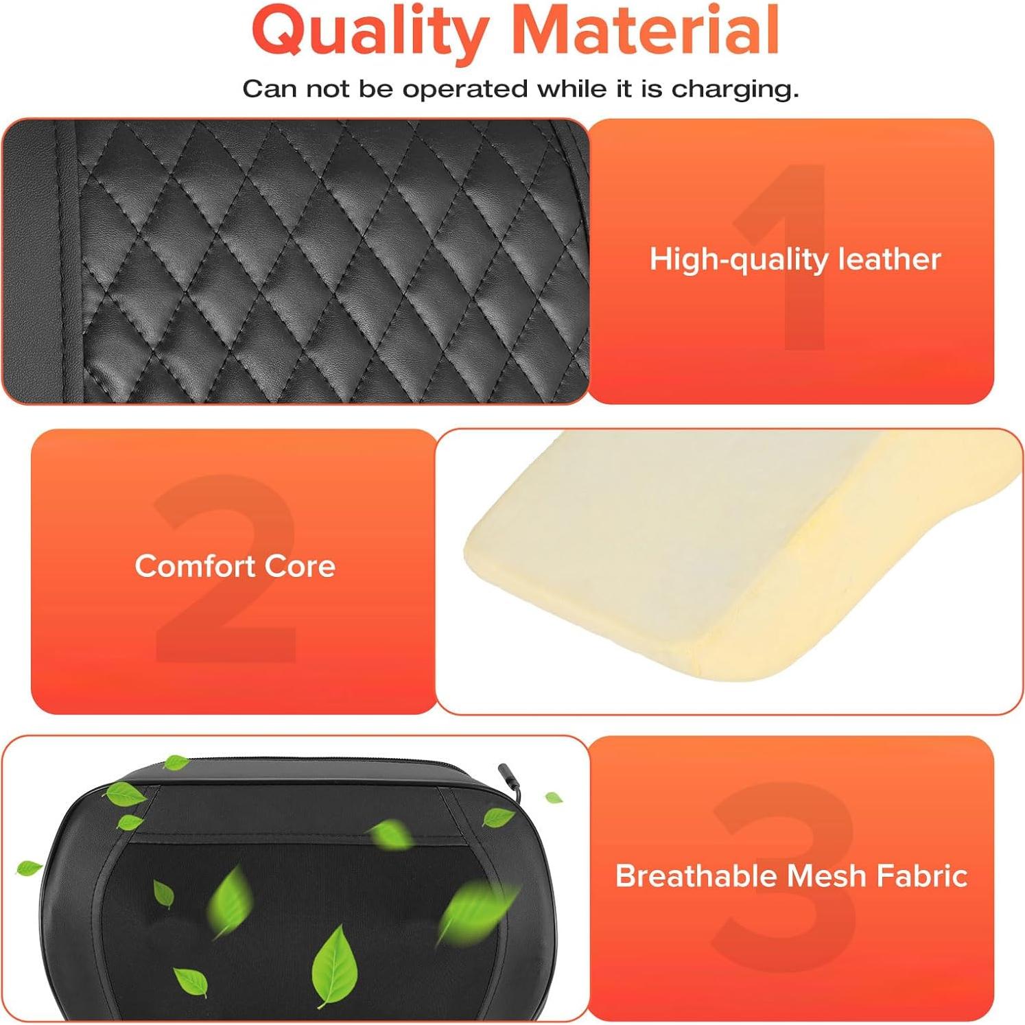 Masajeador de Cuello y Espalda AERLANG Inalámbrico con Calor 3D