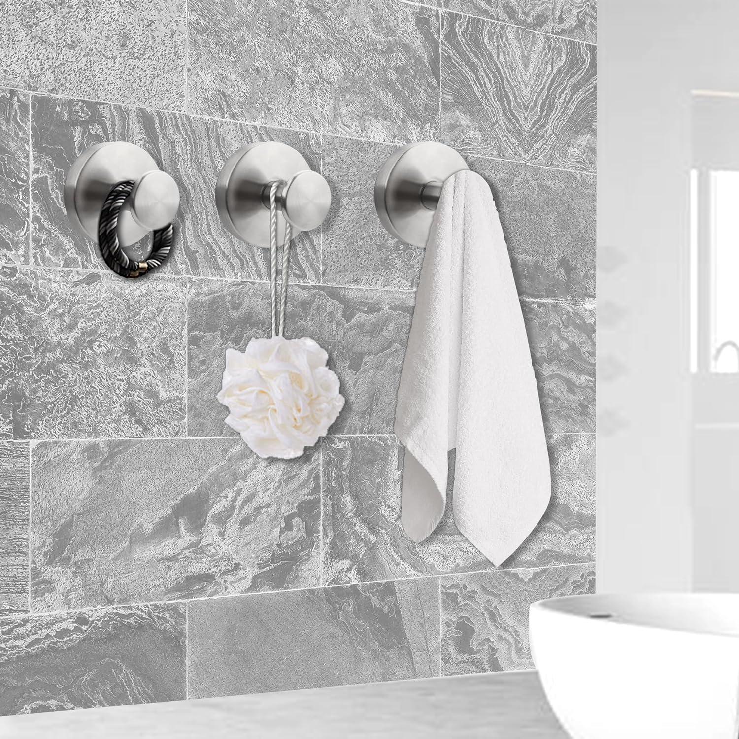 Ganchos de Ventosa Embewhis para Baño y Cocina - Paquete de 2