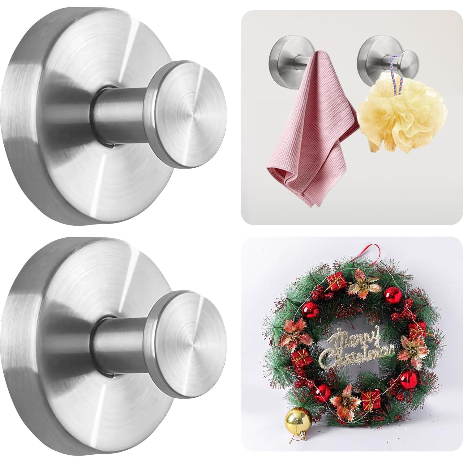 Ganchos de Ventosa Embewhis para Baño y Cocina - Paquete de 2