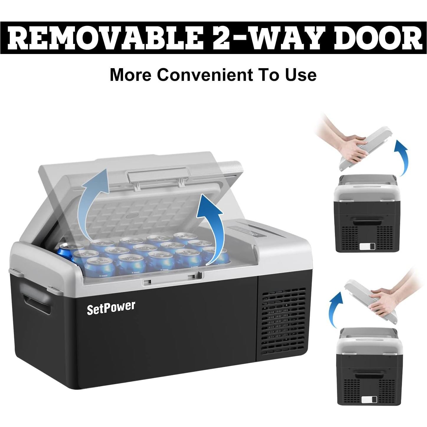 Refrigerador Portátil Eléctrico Setpower FC 15L 12V -20°C