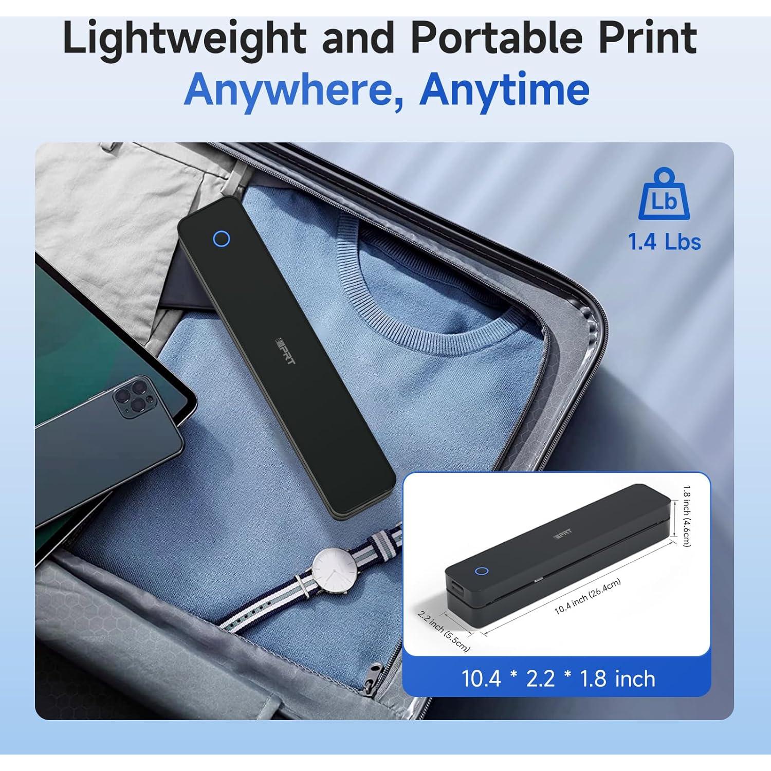 Impresora Portátil iDPRT MT610 Pro Inalámbrica 21.6x27.9 cm