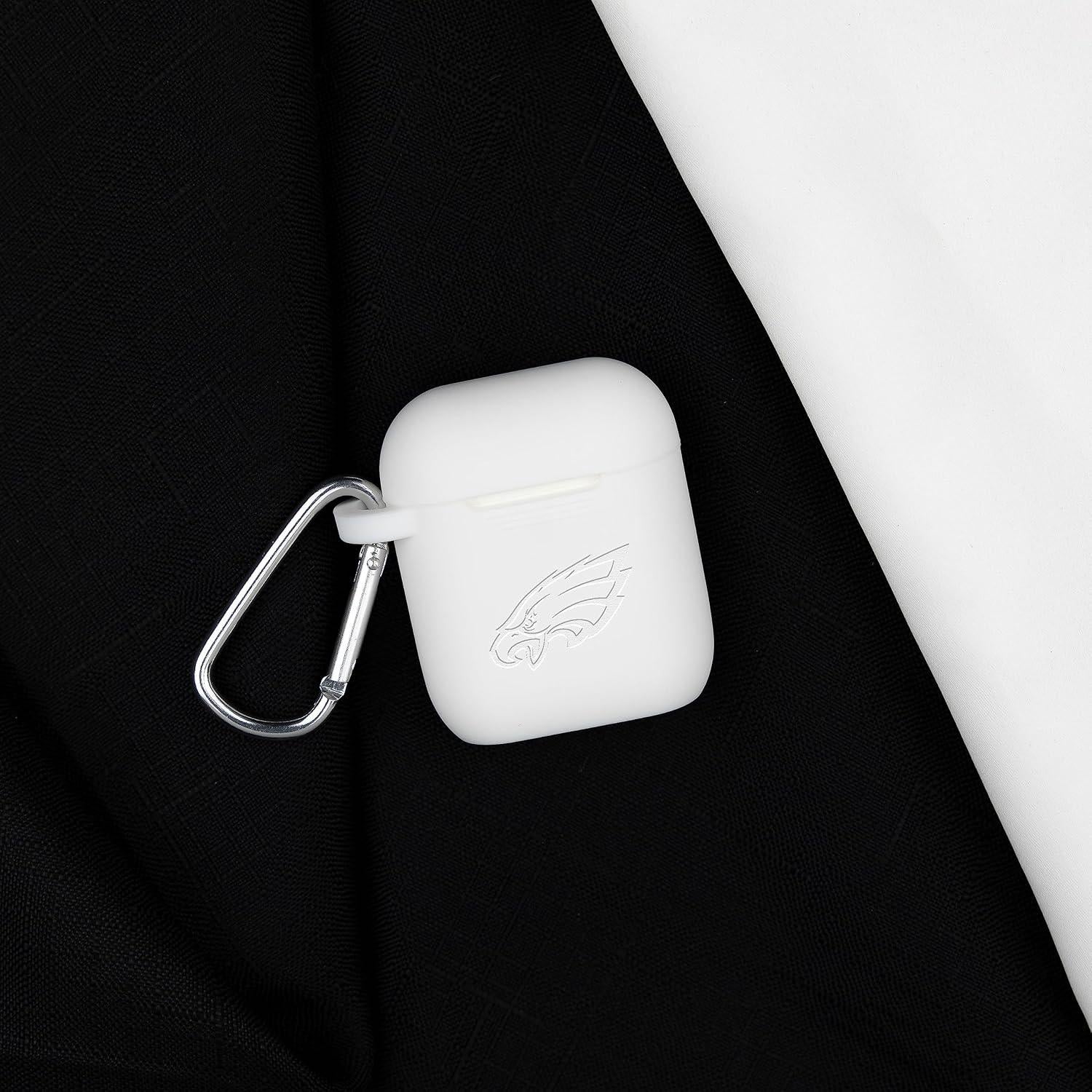 Funda de Silicona Game Time para AirPods Gen 1 y 2 - NFL Eagles