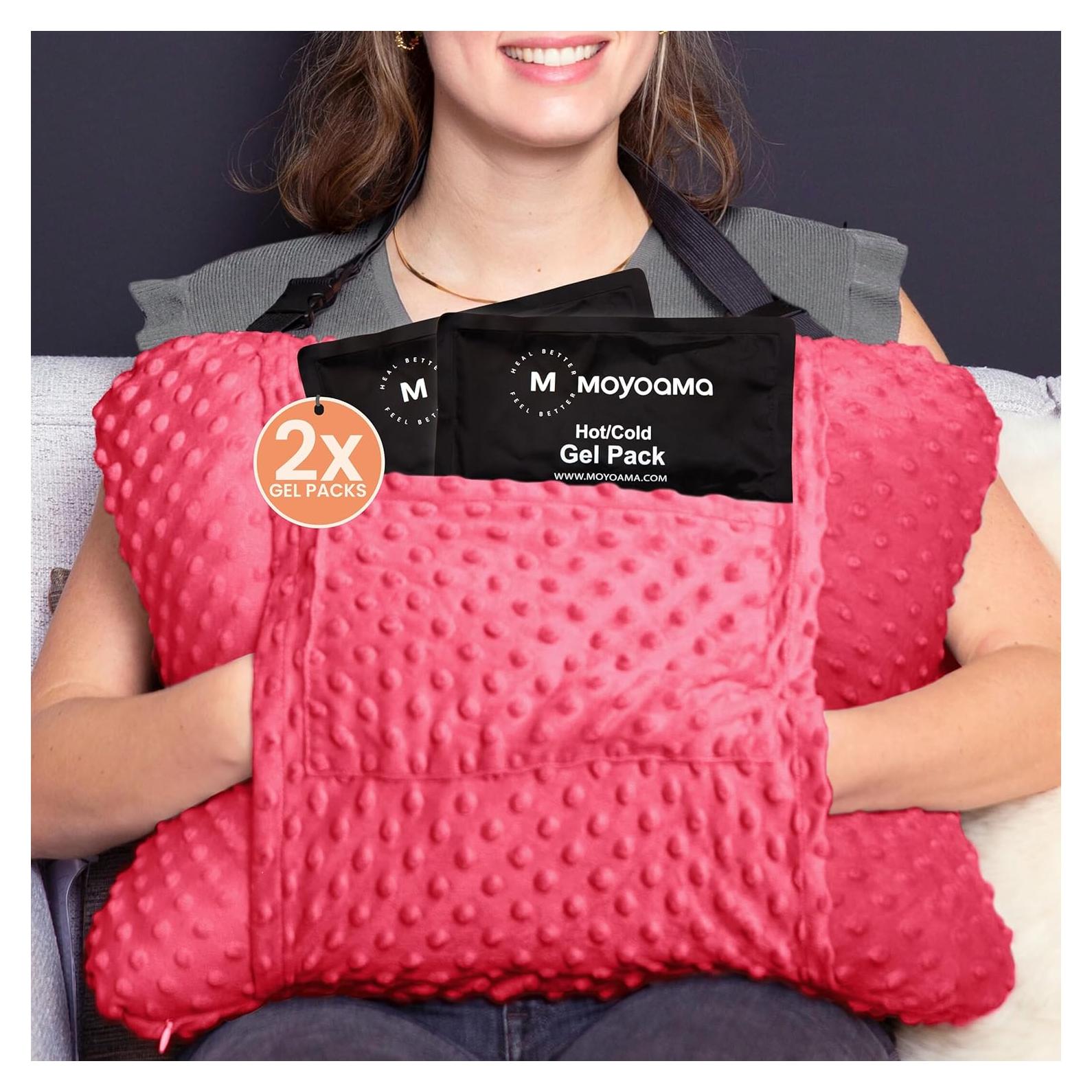 Almohada para Histerectomía MOYOAMA con 2 Bolsas de Gel