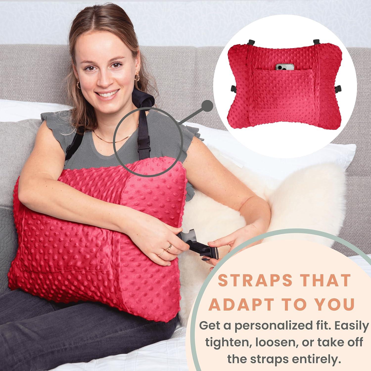 Almohada para Histerectomía MOYOAMA con 2 Bolsas de Gel