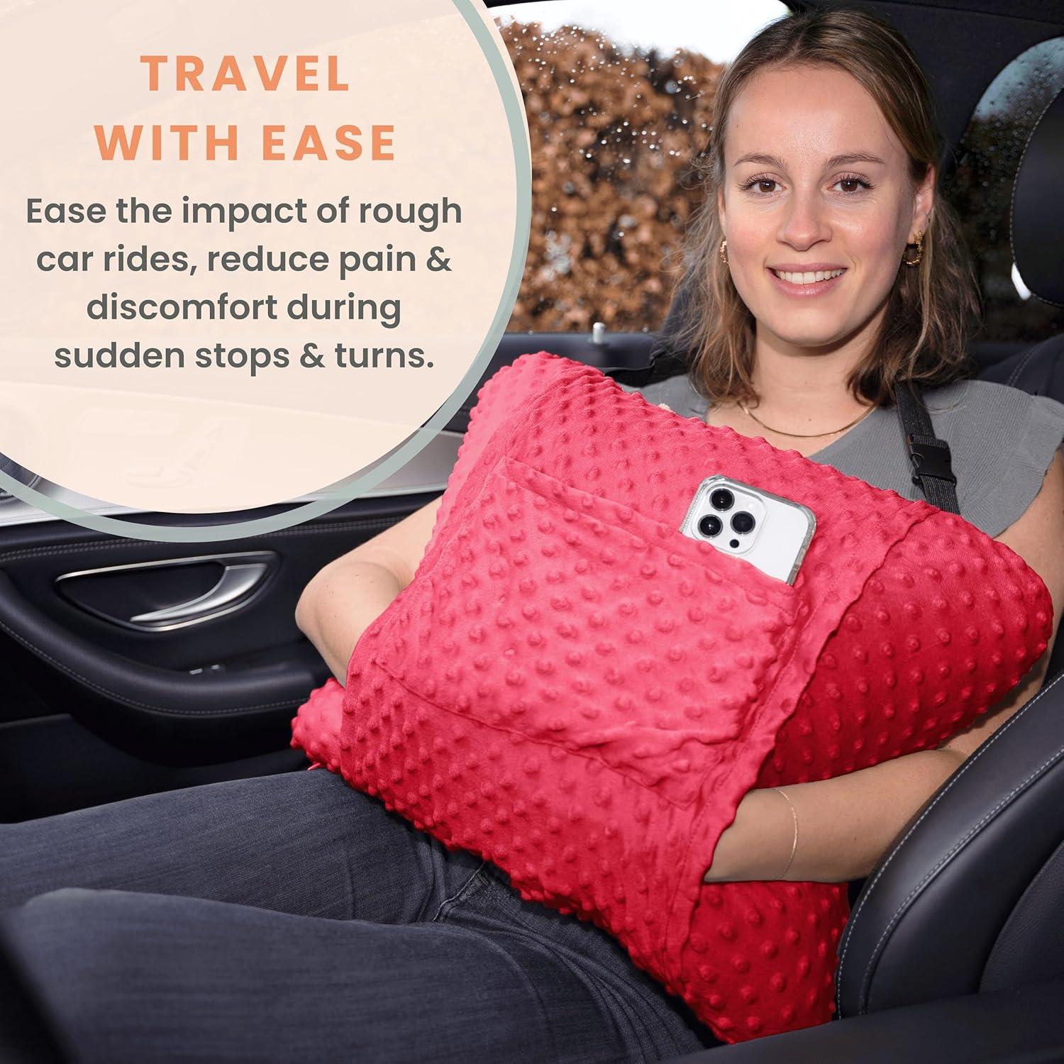 Almohada para Histerectomía MOYOAMA con 2 Bolsas de Gel