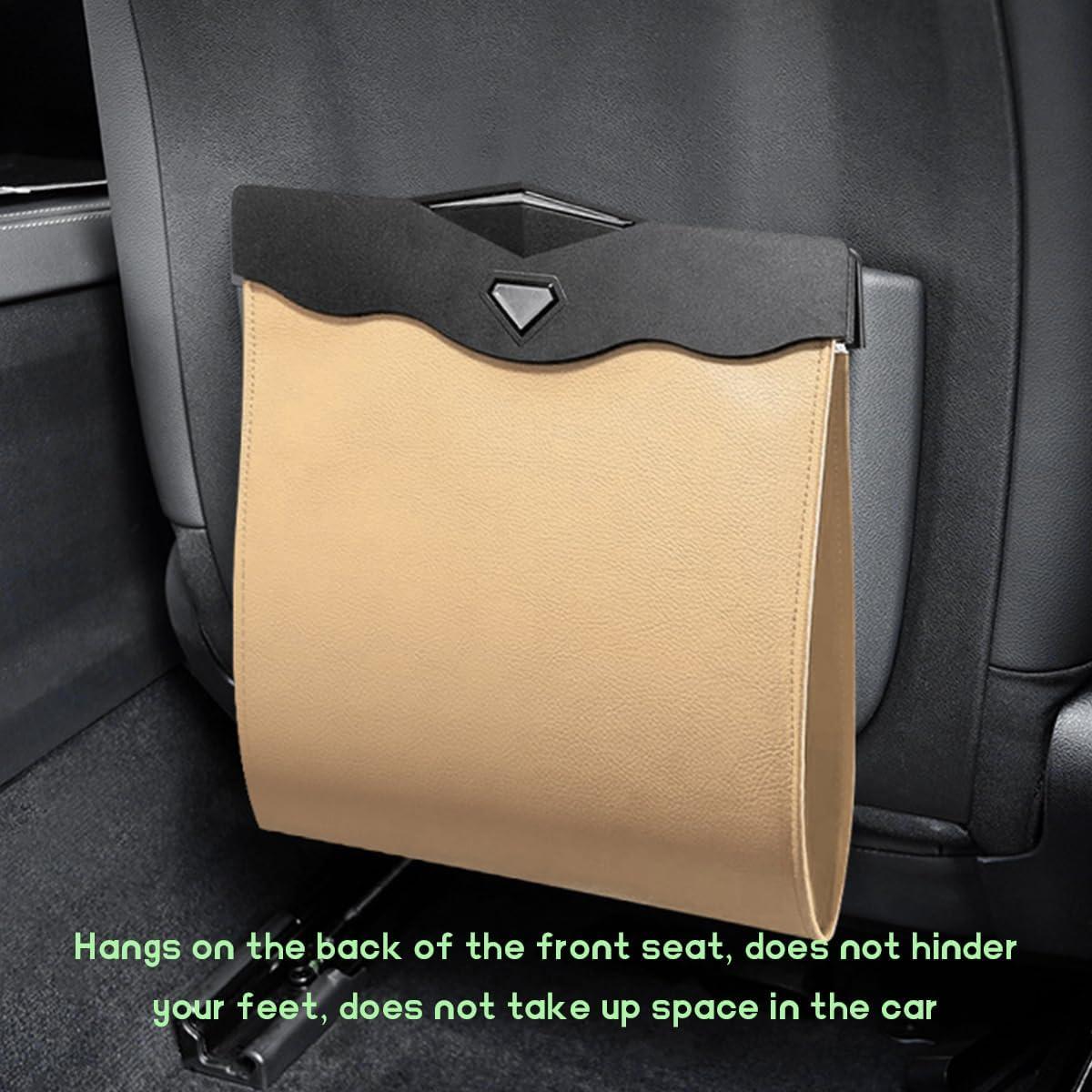 Basurero LED Inteligente BWBWND para Auto Beige Impermeable