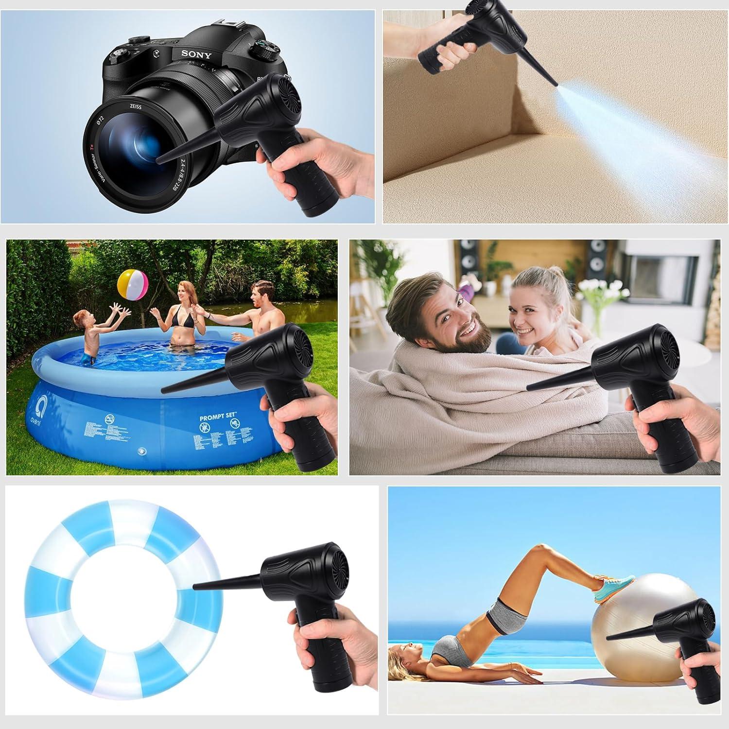 Soplador de Aire Comprimido Farady 7600mAh 3 Velocidades LED