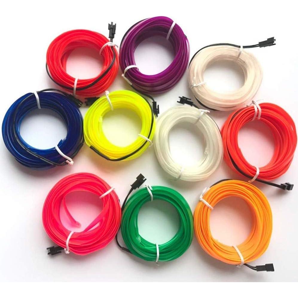 Luces de Neón ABALDI 5m Azul Electroluminiscente Impermeable