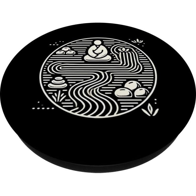 PopSockets Jardín Zen Adhesivo PopGrip para Meditación