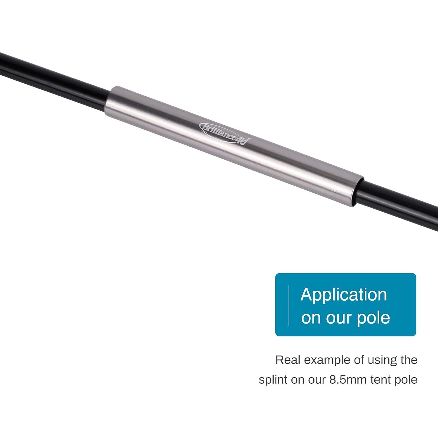 Manga de Reparación de Poste de Carpa BRILLIANCE4U 10.4 mm