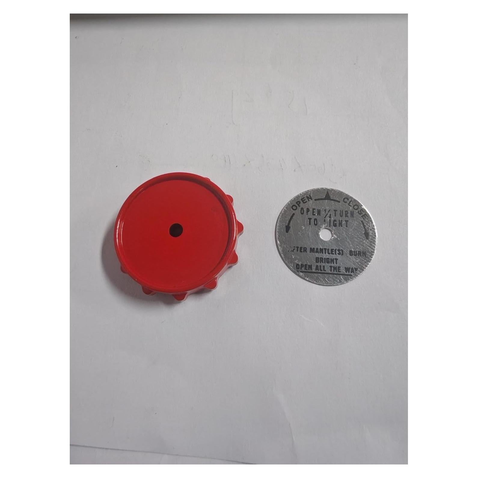 Perilla de Control de Latón para Linterna Coleman - Repuesto Durable