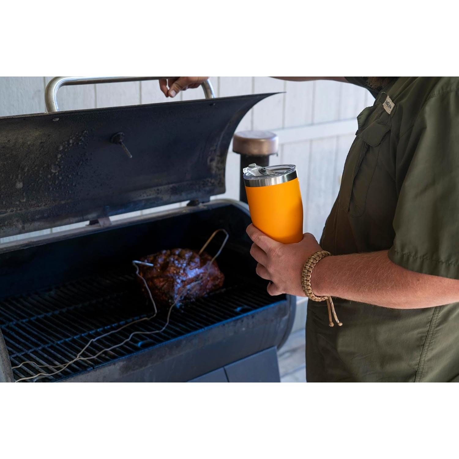 Vaso Aislado Mamut Rover 20oz Acero Inoxidable Negro