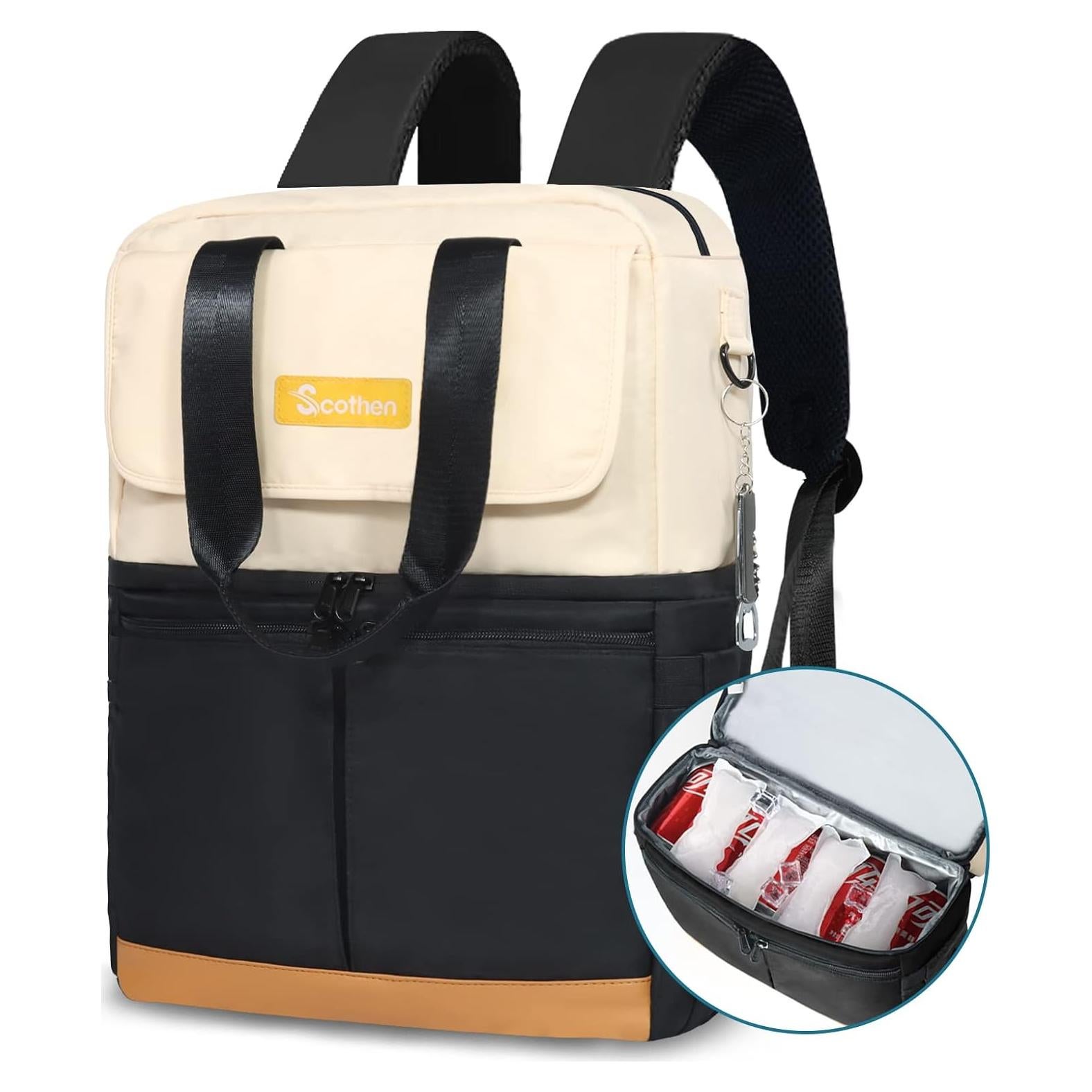 Nevera Mochila Aislada Scothen SCO-CB-02 36 Latas 8 Horas