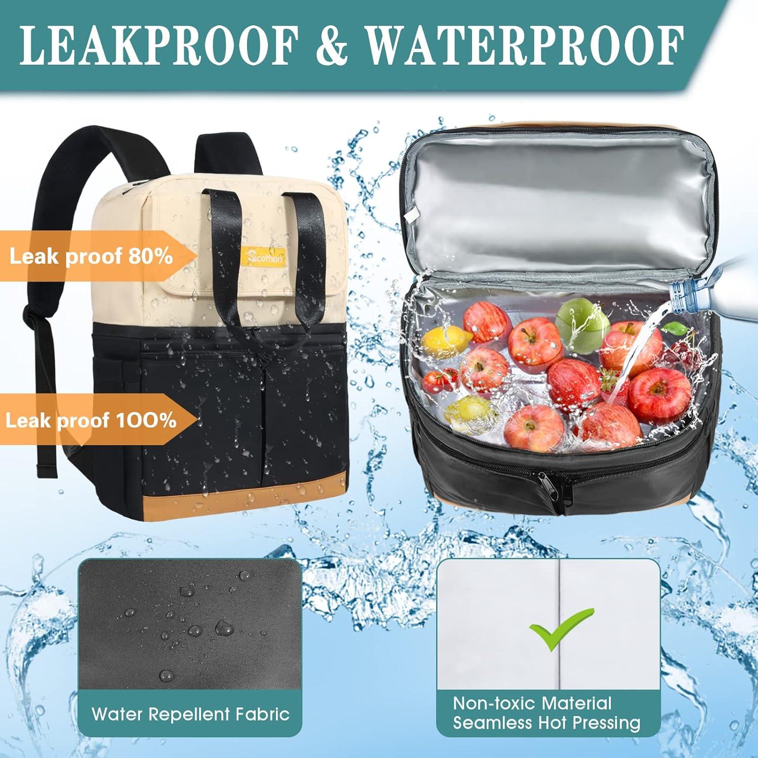 Nevera Mochila Aislada Scothen SCO-CB-02 36 Latas 8 Horas