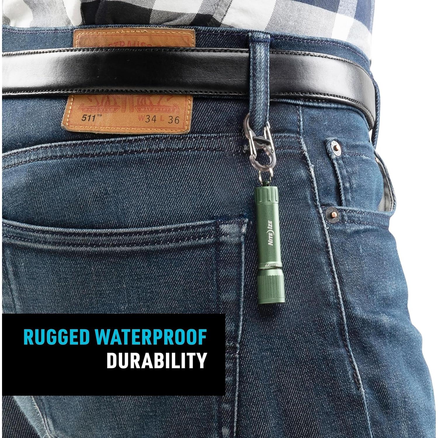 Linterna de Llavero Nite Ize Radiant 100 - Compacta y A Prueba de Agua