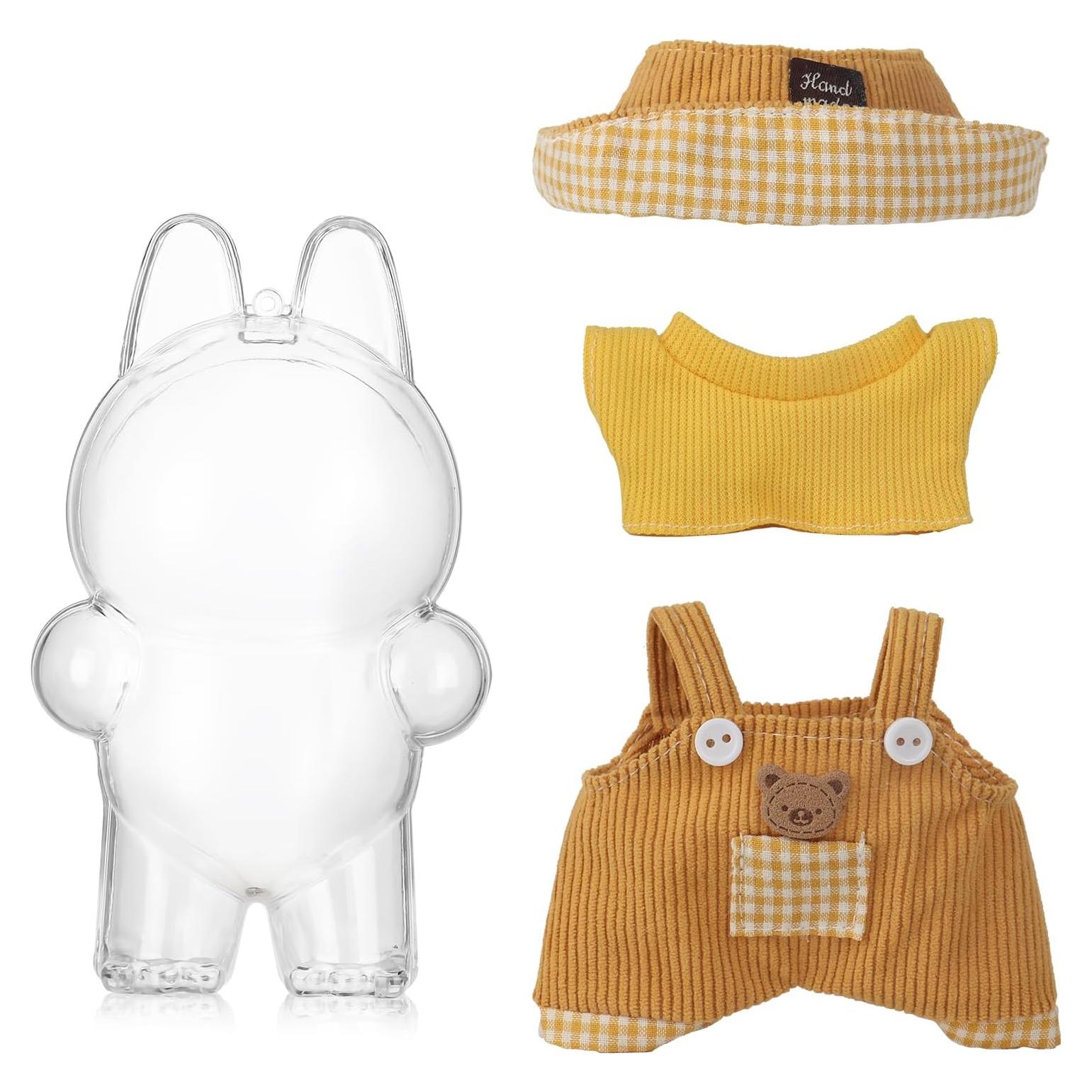 Estuche Protector y Ropa para Muñeca Labubu 17 cm