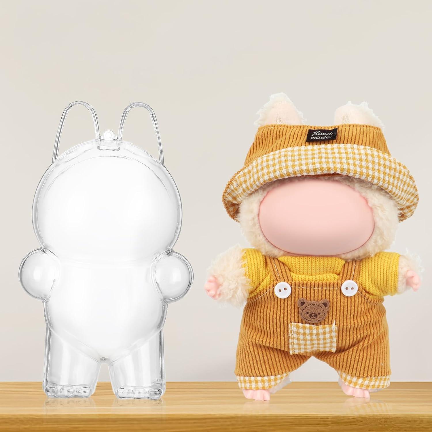 Estuche Protector y Ropa para Muñeca Labubu 17 cm