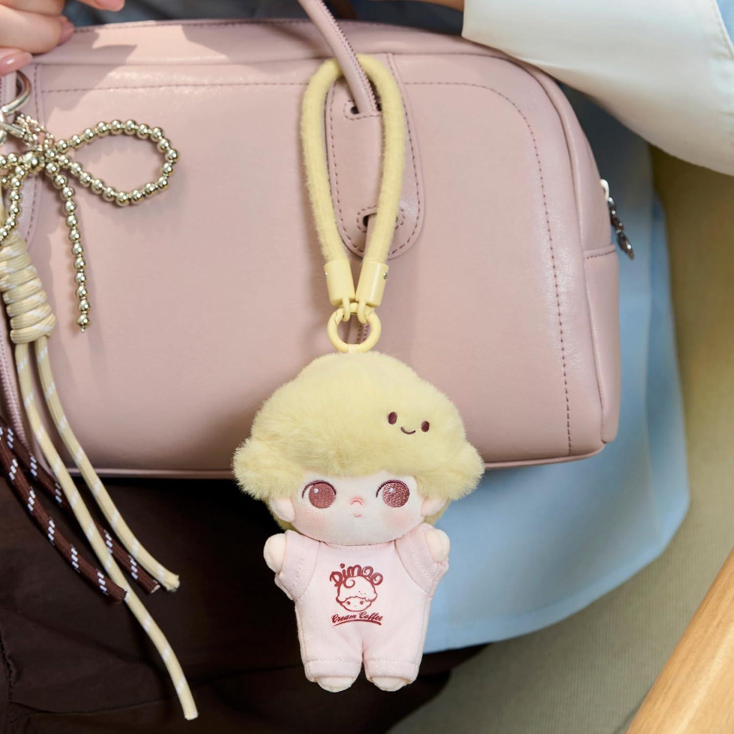 POP MART DIMOO Enamorarse de Café - Llavero de Peluche 6 Figuras