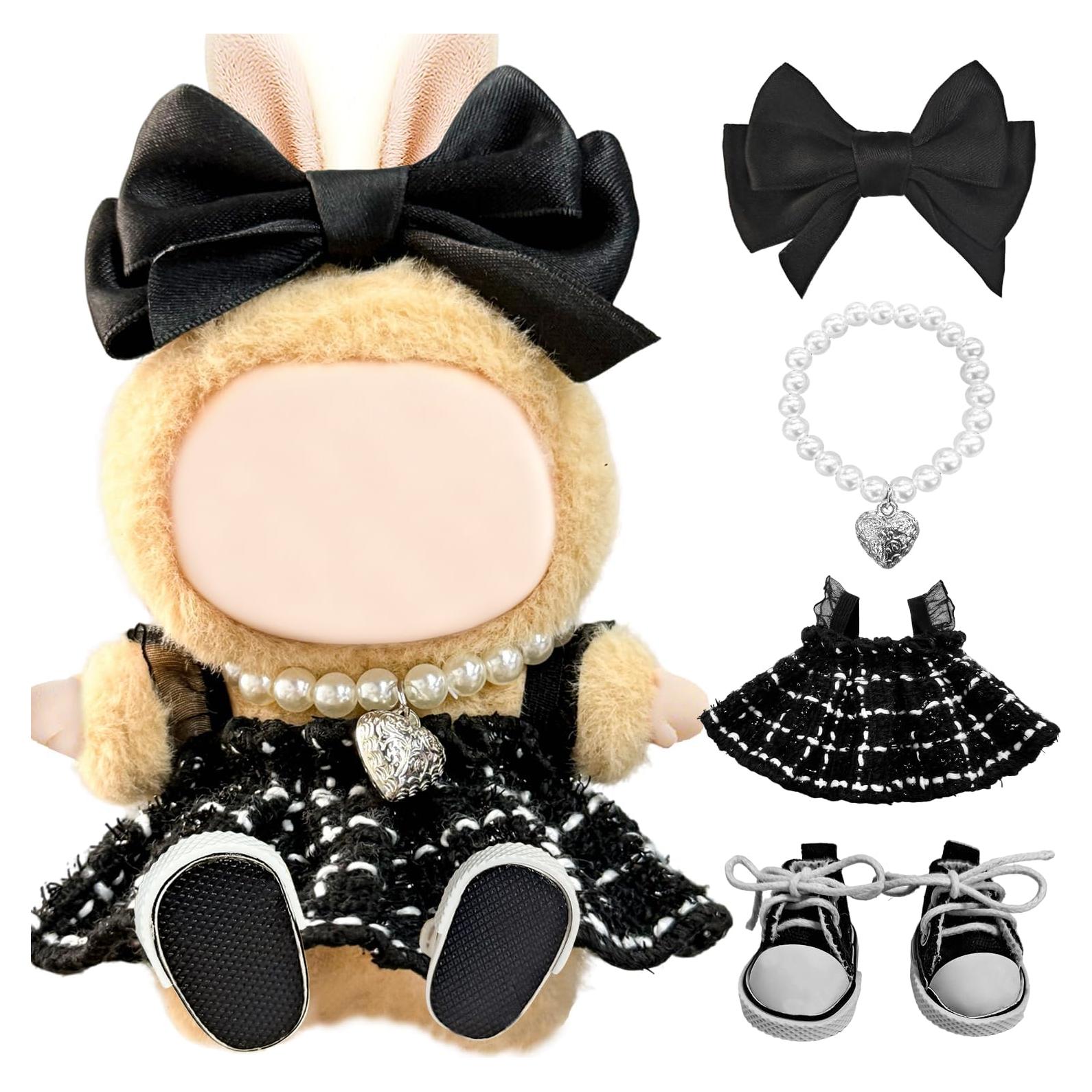 Conjunto de Ropa para Muñeca de 17 cm Bixuink 5 Piezas